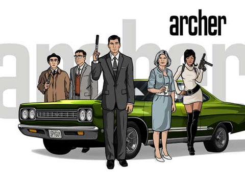 Archer (TV) 11 x 17 TV Poster - Style B