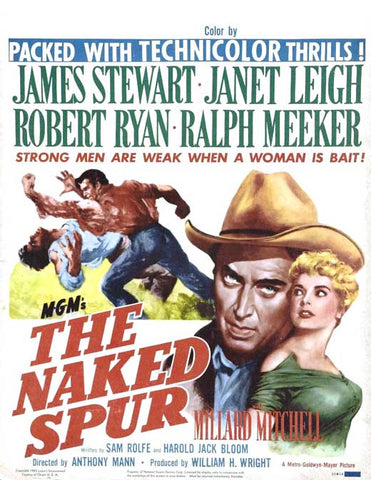 The Naked Spur 11 x 17 Movie Poster - Style B