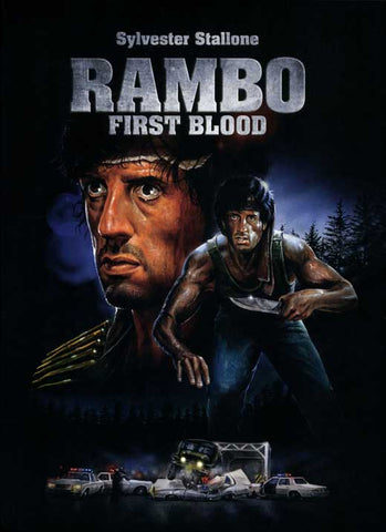 Rambo: First Blood  27 x 40 Movie Poster - Style E