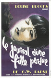 Diary of a Lost Girl 11 x 17 Movie Poster - French Style A