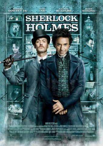 Sherlock Holmes 27 x 40 Movie Poster - Swedish Style A