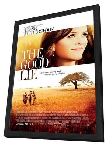 The Good Lie 11 x 17 Movie Poster - Style A - in Deluxe Aluminum Frame