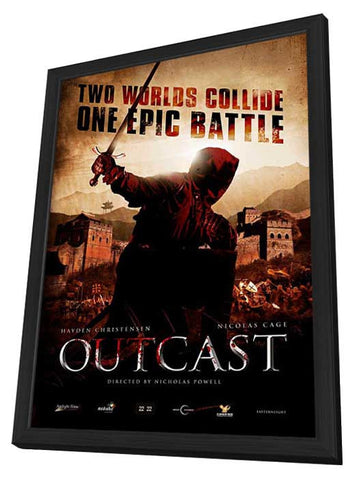Outcast 11 x 17 Movie Poster - Style A - in Deluxe Aluminum Frame