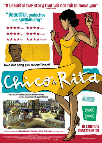 Chico & Rita 27 x 40 Movie Poster - Style A