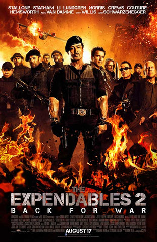 The Expendables 2 27 x 40 Movie Poster - Style E