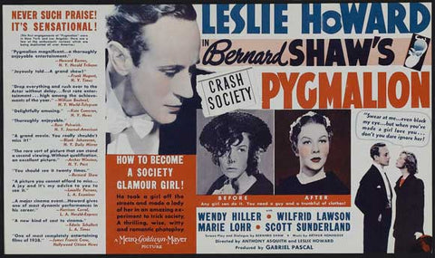 Pygmalion 11 x 17 Movie Poster - Style D
