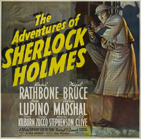 The Adventures of Sherlock Holmes 30 x 30 Movie Poster - Style A