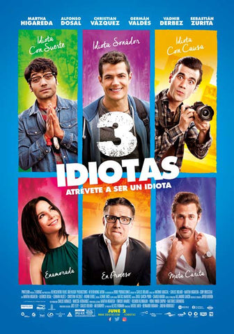 3 Idiotas 11 x 17 Movie Poster - Style A