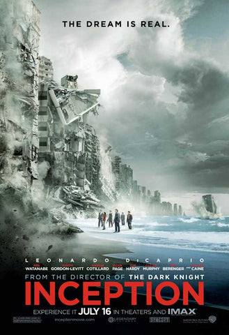 Inception 27 x 40 Movie Poster - Style H