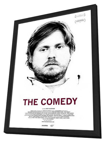 The Comedy 11 x 17 Movie Poster - Style B - in Deluxe Aluminum Frame