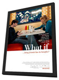 What If 11 x 17 Movie Poster - Style A - in Deluxe Aluminum Frame