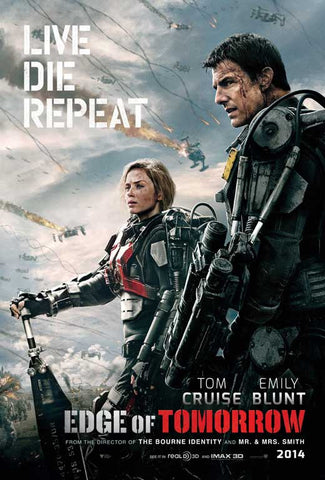 Edge of Tomorrow 27 x 40 Movie Poster - Style A