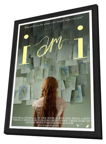 I am I 11 x 17 Movie Poster - Style A - in Deluxe Aluminum Frame