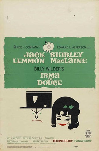 Irma La Douce Movie Poster Print