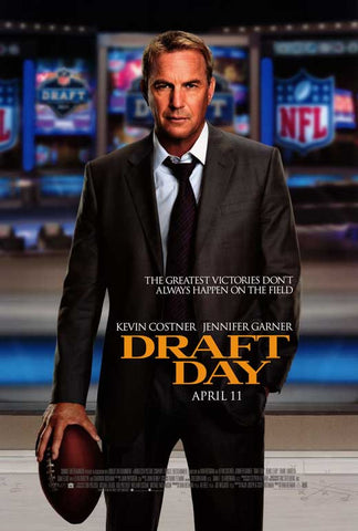 Draft Day 24 x 36 Movie Poster - Style A - in Deluxe Aluminum Frame
