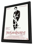Yves Saint Laurent 11 x 17 Movie Poster - French Style A - in Deluxe Aluminum Frame