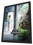 Jurassic World 11 x 17 Movie Poster - Style A - in Deluxe Aluminum Frame