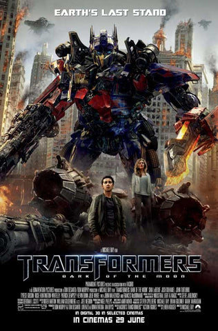 Transformers: Dark of the Moon 27 x 40 Movie Poster - Style C