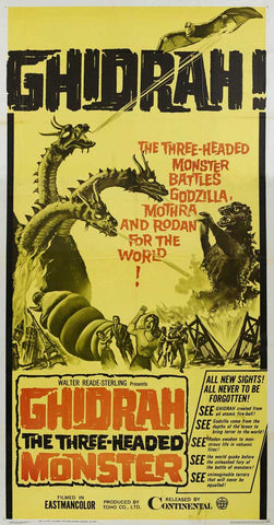 Ghidrah, the Three-Headed Monster 11 x 17 Movie Poster - Style A