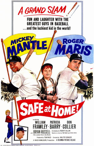 Safe At Home 11 x 17 Movie Poster - Style A