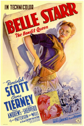 Belle Starr 11 x 17 Movie Poster - Style A