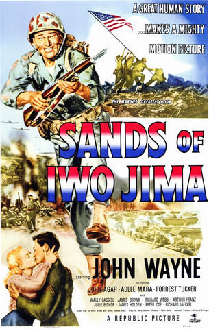 Sands of Iwo Jima 11 x 17 Movie Poster - Style A