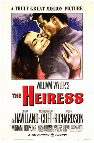 The Heiress 11 x 17 Movie Poster - Style A