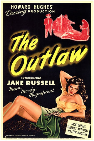 The Outlaw 11 x 17 Movie Poster - Style A