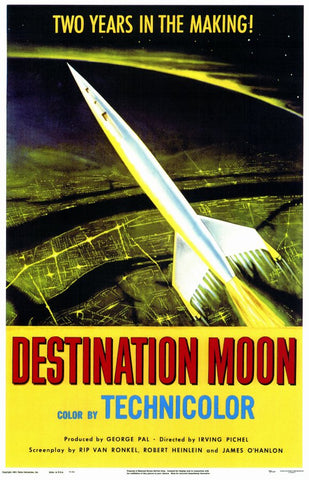 Destination Moon 11 x 17 Movie Poster - Style A