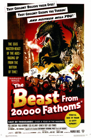 The Beast From 20,000 Fathoms 11 x 17 Movie Poster - Style A