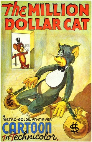 The Million Dollar Cat Movie Poster Print