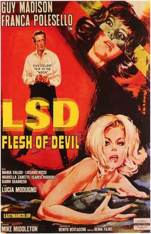 LSD Flesh of Devil 11 x 17 Poster - Foreign - Style A