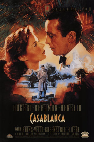 Casablanca 11 x 17 Movie Poster - Style S