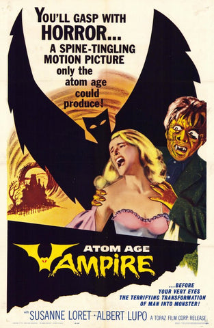 Atom Age Vampire 11 x 17 Movie Poster - Style A