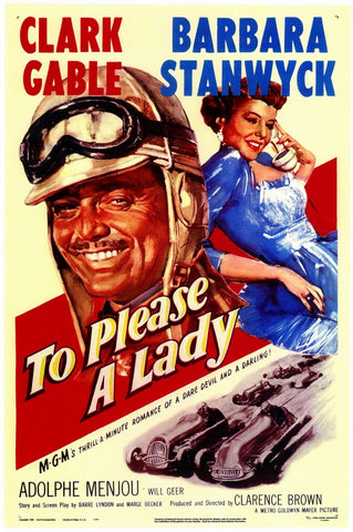 To Please a Lady 11 x 17 Movie Poster - Style A