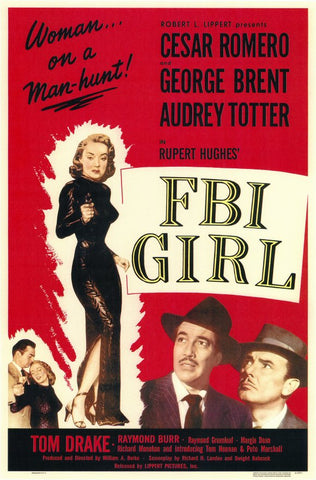 FBI Girl 11 x 17 Movie Poster - Style A