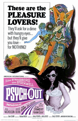 Psych-Out 11 x 17 Movie Poster - Style A