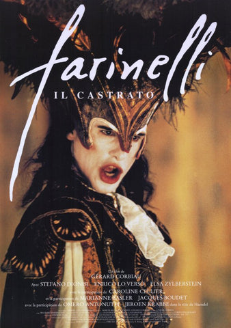 Farinelli 11 x 17 Movie Poster - Style A