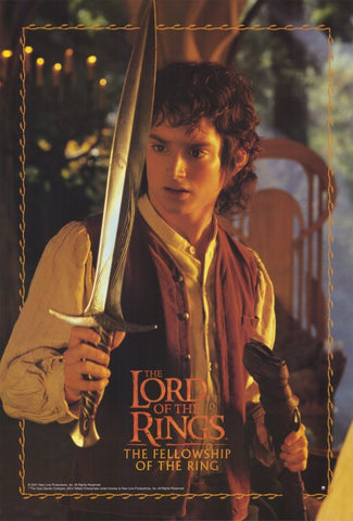 Lord of the Rings 1: The Fellowship of the Ring 11 x 17 Movie Poster - Style D