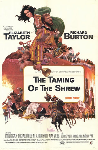 The Taming of the Shrew 11 x 17 Movie Poster - Style B
