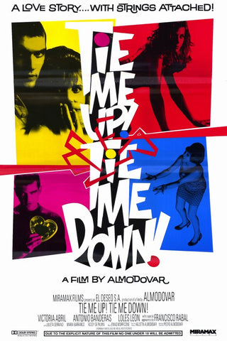 Tie Me Up! Tie Me Down! 11 x 17 Movie Poster - Style A