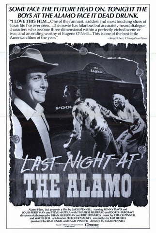 Last Night at the Alamo 11 x 17 Movie Poster - Style A