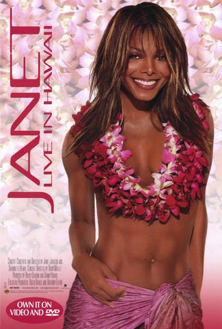 Janet Jackson: Live in Hawaii 11 x 17 Music Poster - Style A