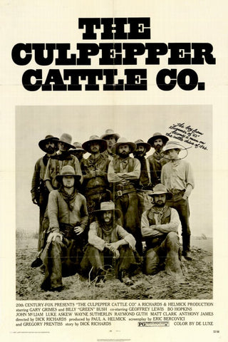 Culpepper Cattle Company 11 x 17 Movie Poster - Style A
