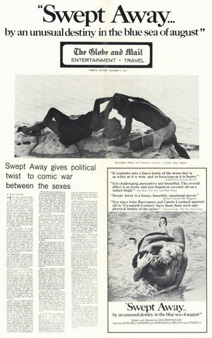 Swept Away by unusual destiny in blue sea of August 11 x 17 Movie Poster - Style A