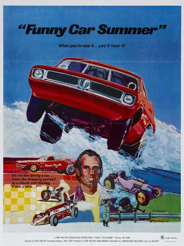 Funny Car Summer 11 x 17 Movie Poster - Style A
