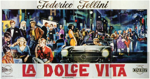 La Dolce Vita 11 x 17 Movie Poster - Style C