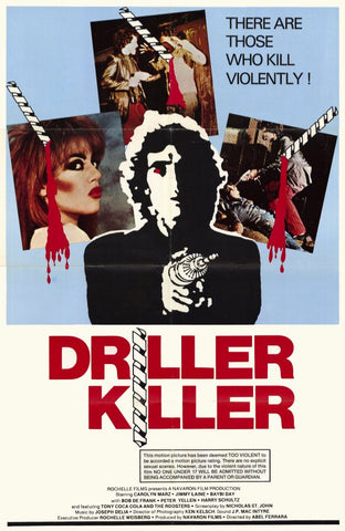 Driller Killer 11 x 17 Movie Poster - Style A