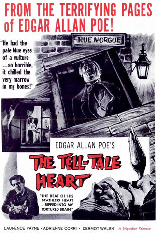 The Tell Tale Heart 11 x 17 Movie Poster - Style A