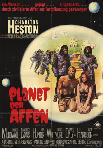 Planet of the Apes 11 x 17 Poster - Foreign - Style A